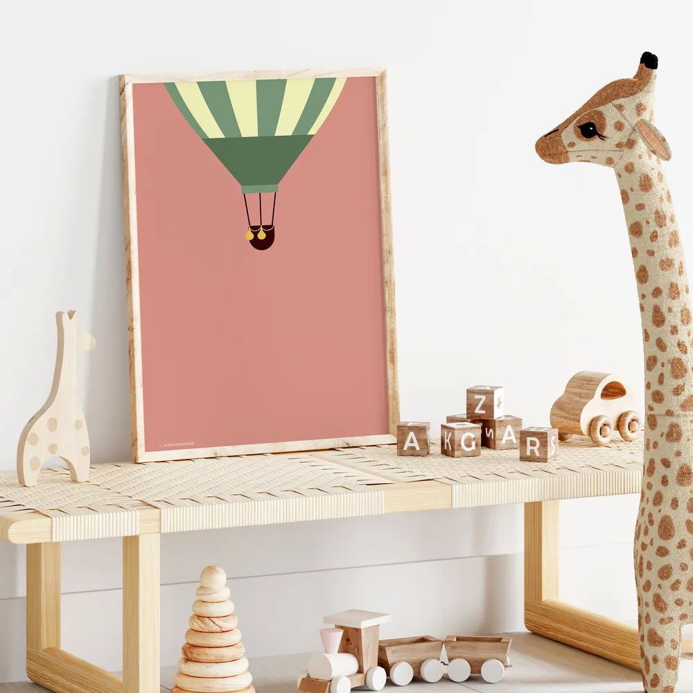 Poster&Frame Plakat - Hot Air Up