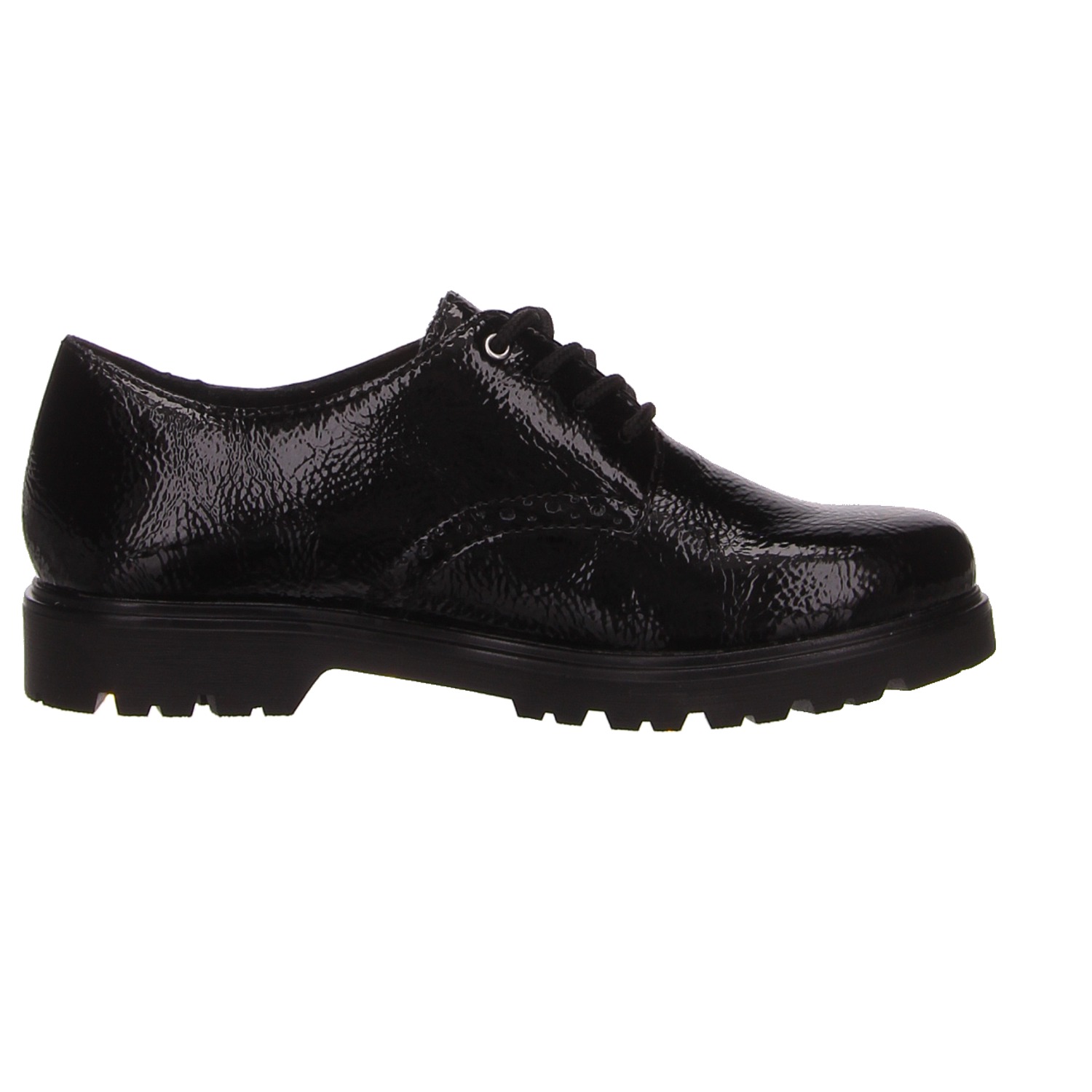 Rieker Schnürschuhe schwarz schwarz