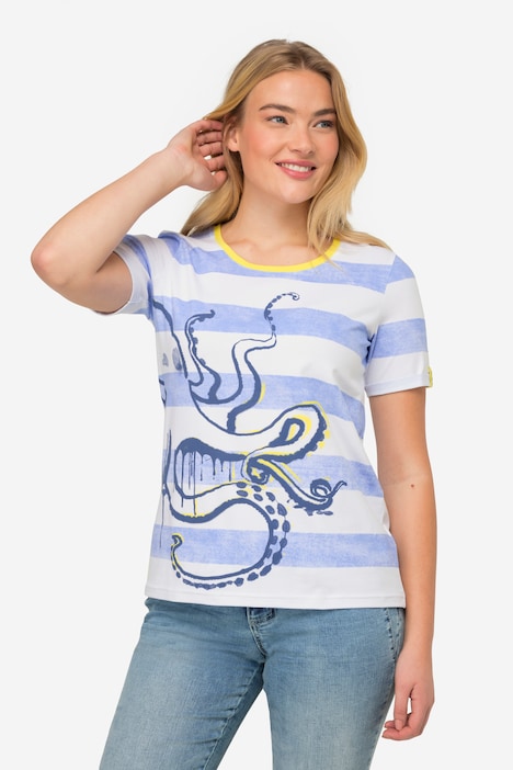 T-Shirt, Blockstreifen