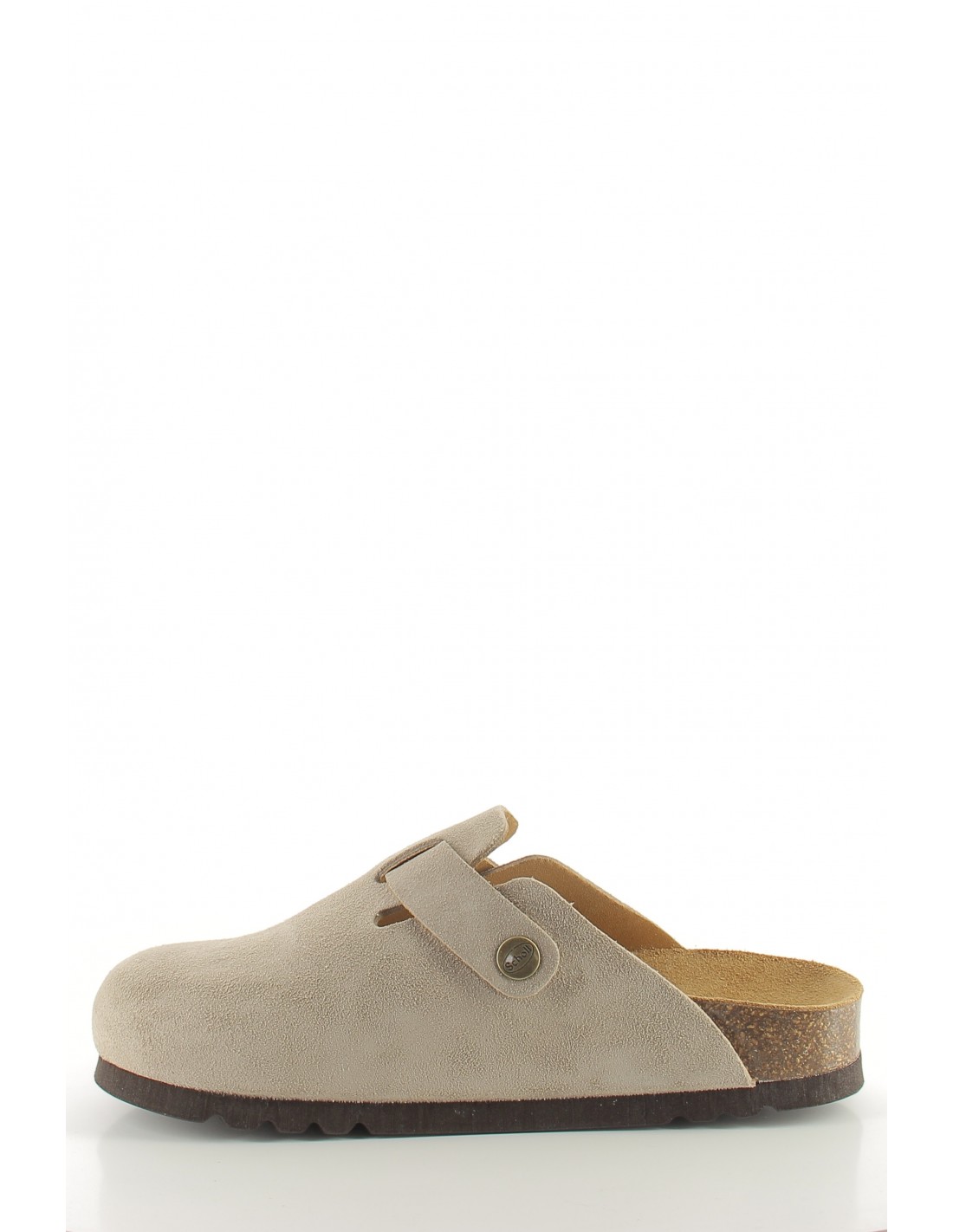 scholl Sabots Femme FAE Daim Gris