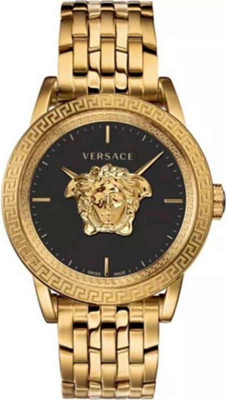 Versace VERD00819 horloge mannen - Roestvrij Staal - goud