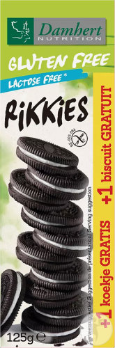 Damhert Gluten Free Rikkies Biscuits 125g