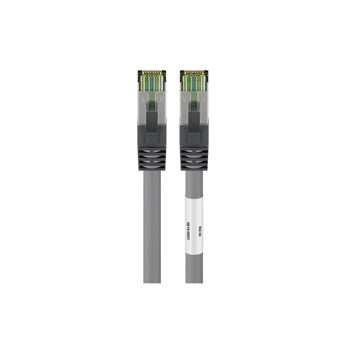 Goobay CAT 8.1 patchledning, S/FTP (PiMF), grå