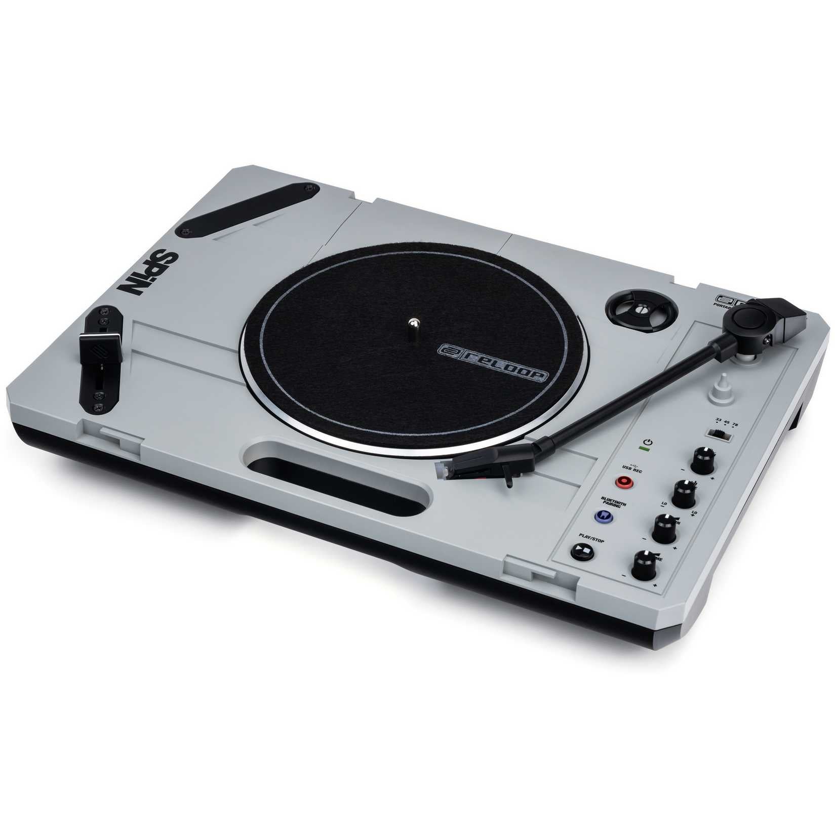 Reloop SPIN draagbare platenspeler met Bluetooth