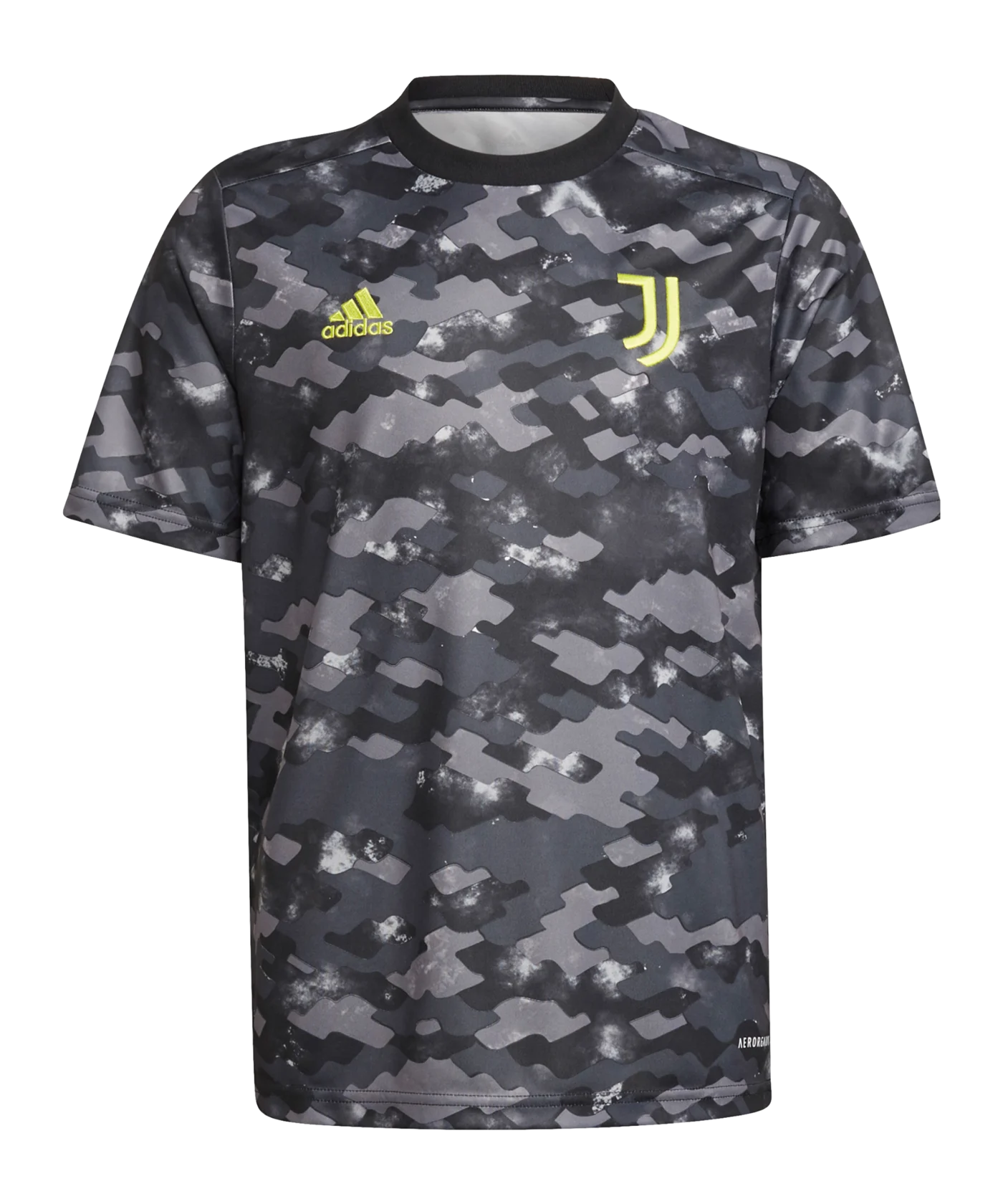 adidas Juventus Turin Prematch Shirt 2021/2022 Kids Grau