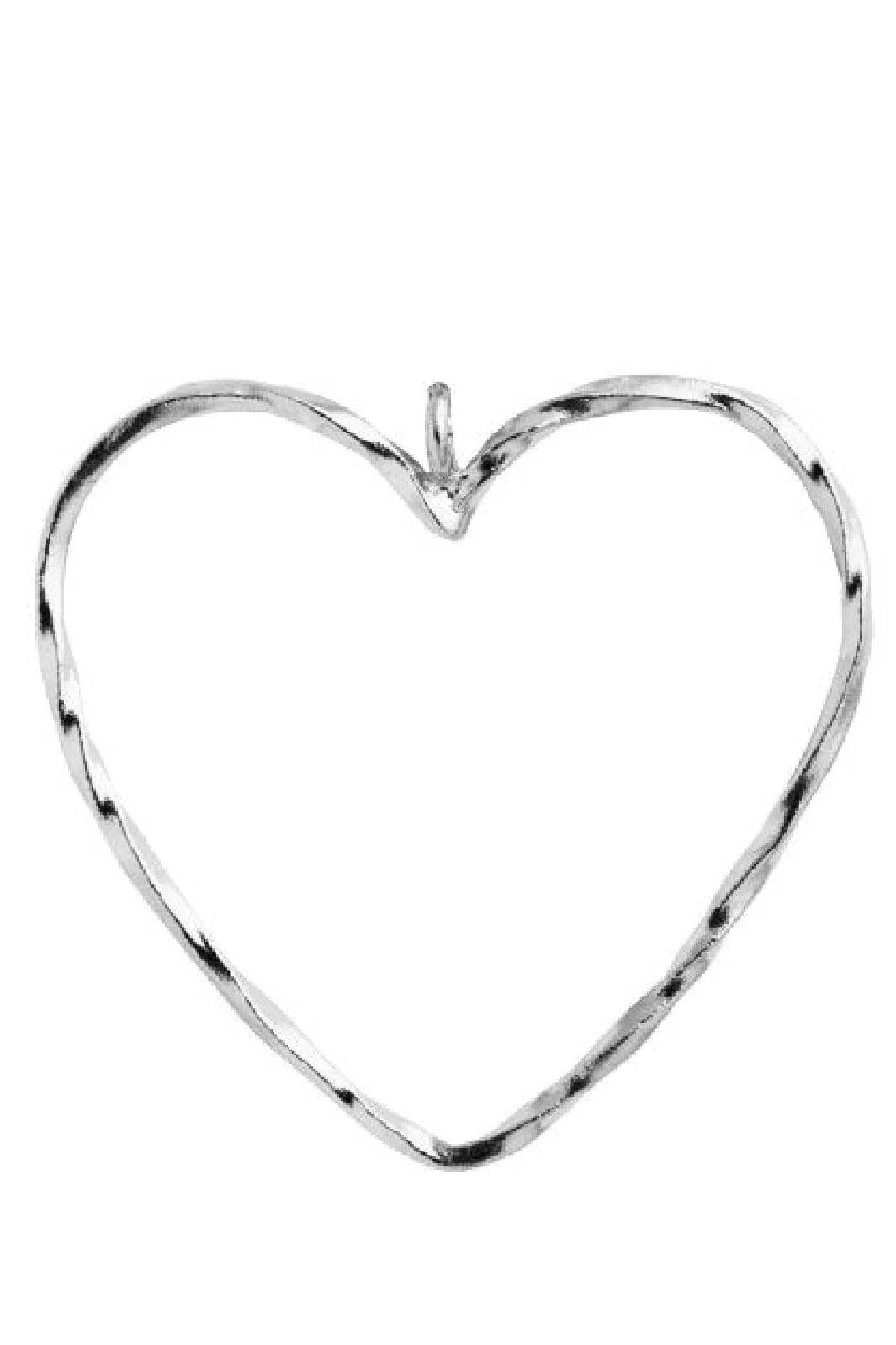 Stine A Funky Heart Pendant Silver