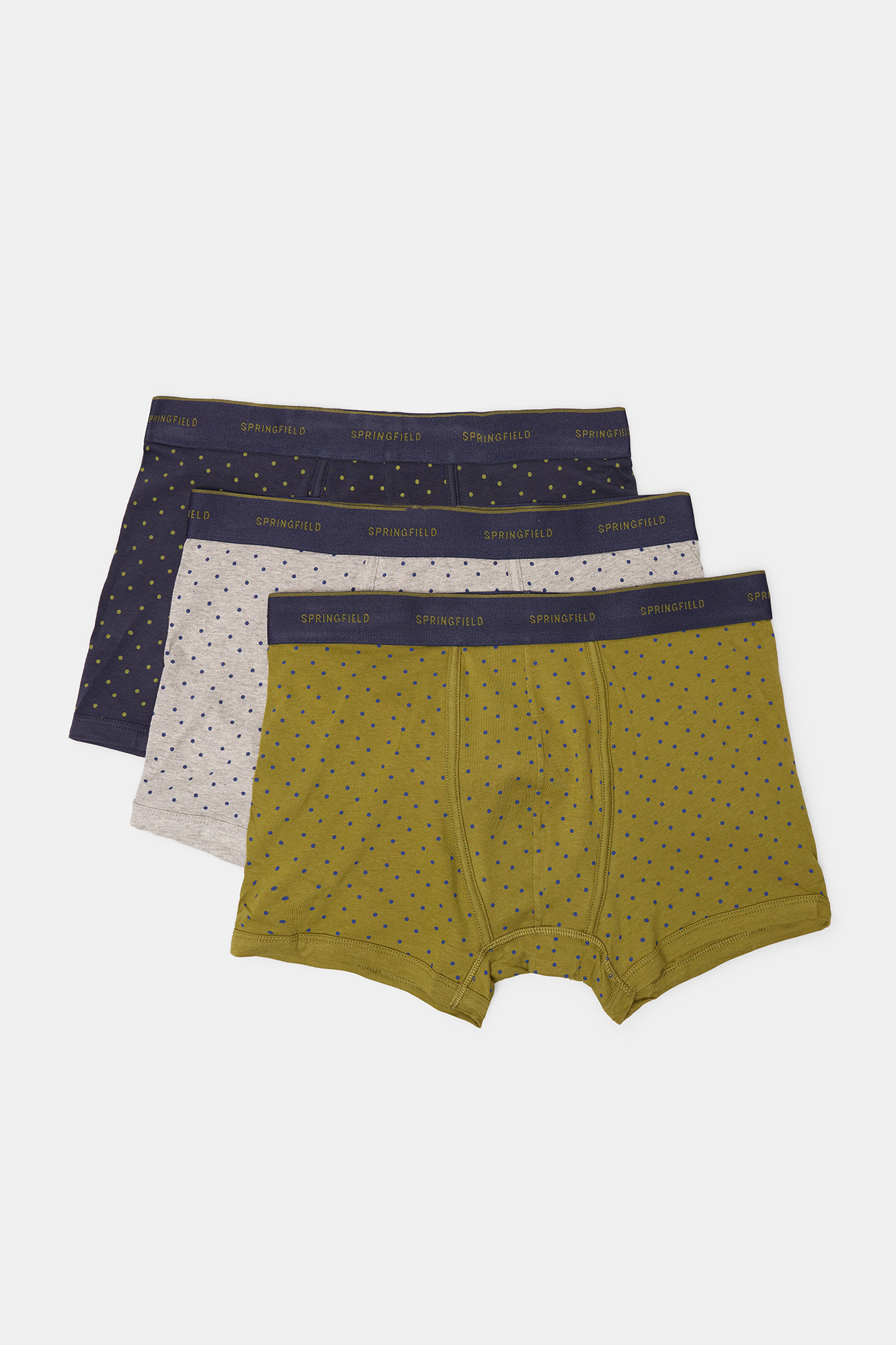 Pacote com 3 cuecas boxer estampadas