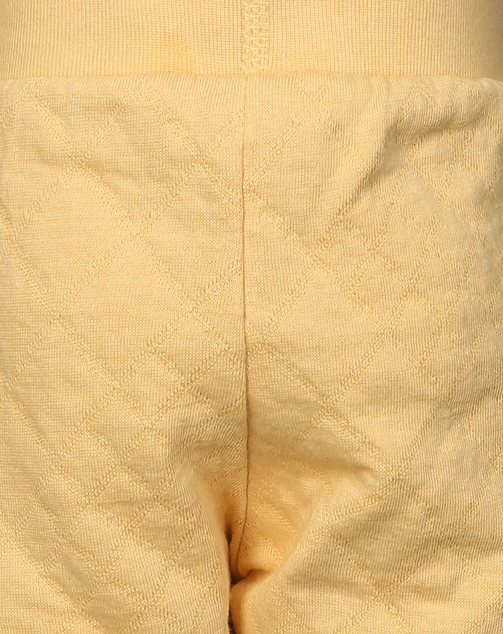 Schlupfhose COTTON QUILT in gelb