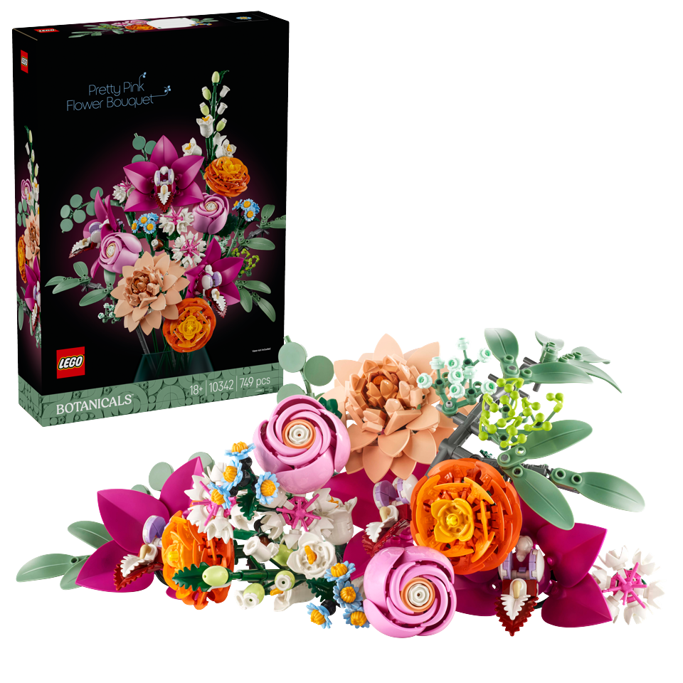 LEGO - Botanicals - Smuk Pink Blomsterbuket (10342)