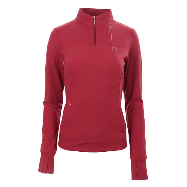 Trainingsshirt La Valencio LVWillow Donkerrood