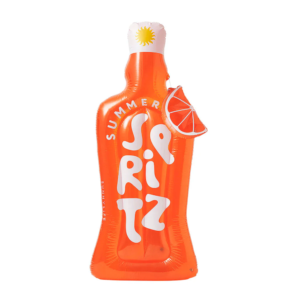 SUNNYLiFE  Aperol luftmadras - rød/orange