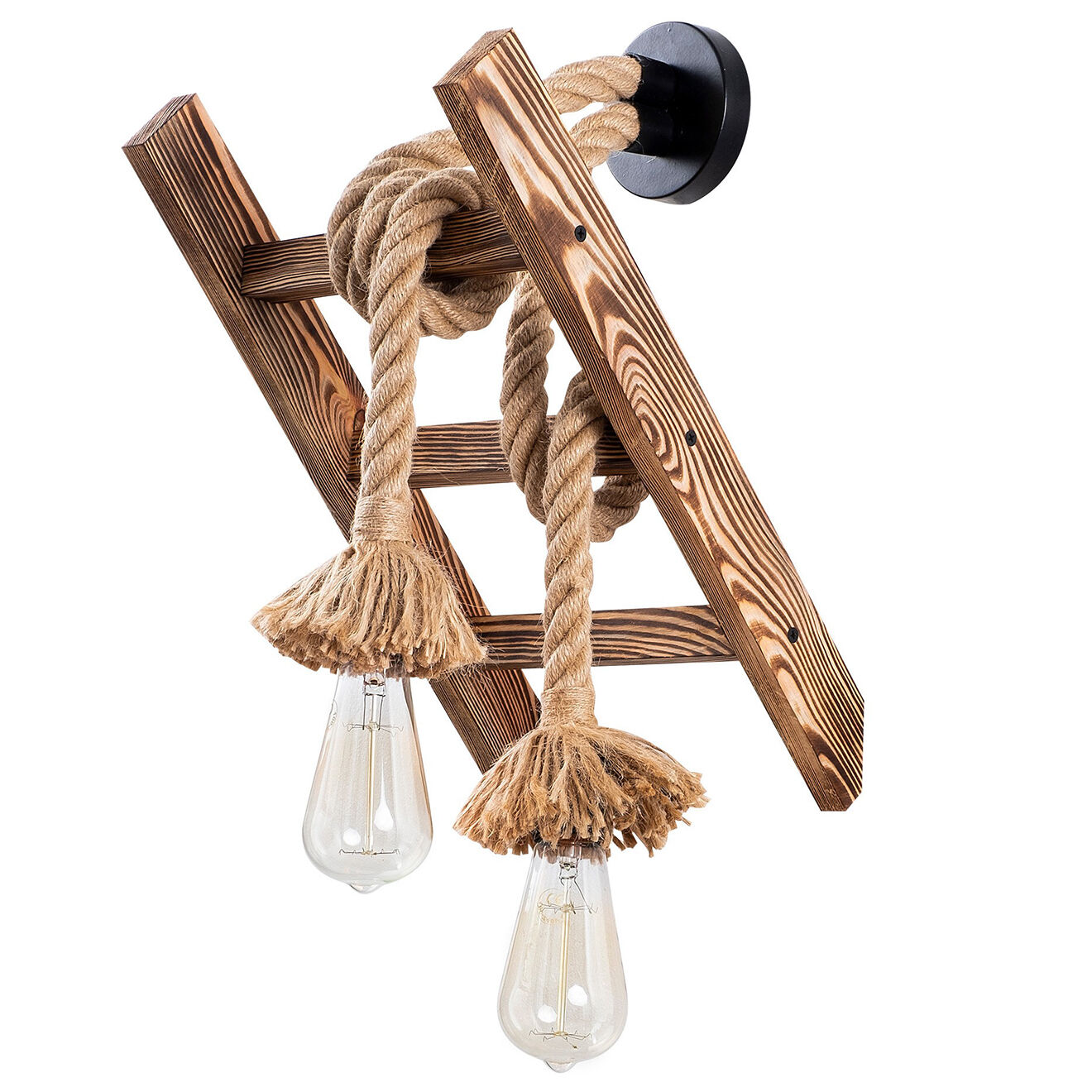 Opviq Applique murale Erebos bois - 25x26x45 cm