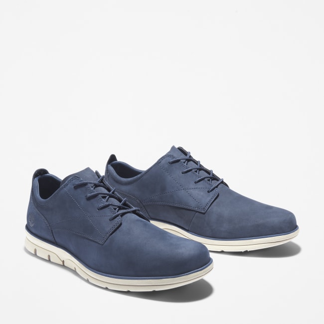 Scarpa Oxford in Pelle Bradstreet da Uomo in blu                marino