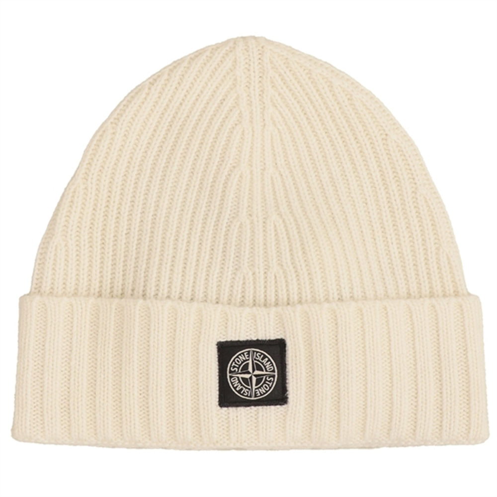 Kasket Natural White - Stone Island → Luksusbaby.dk