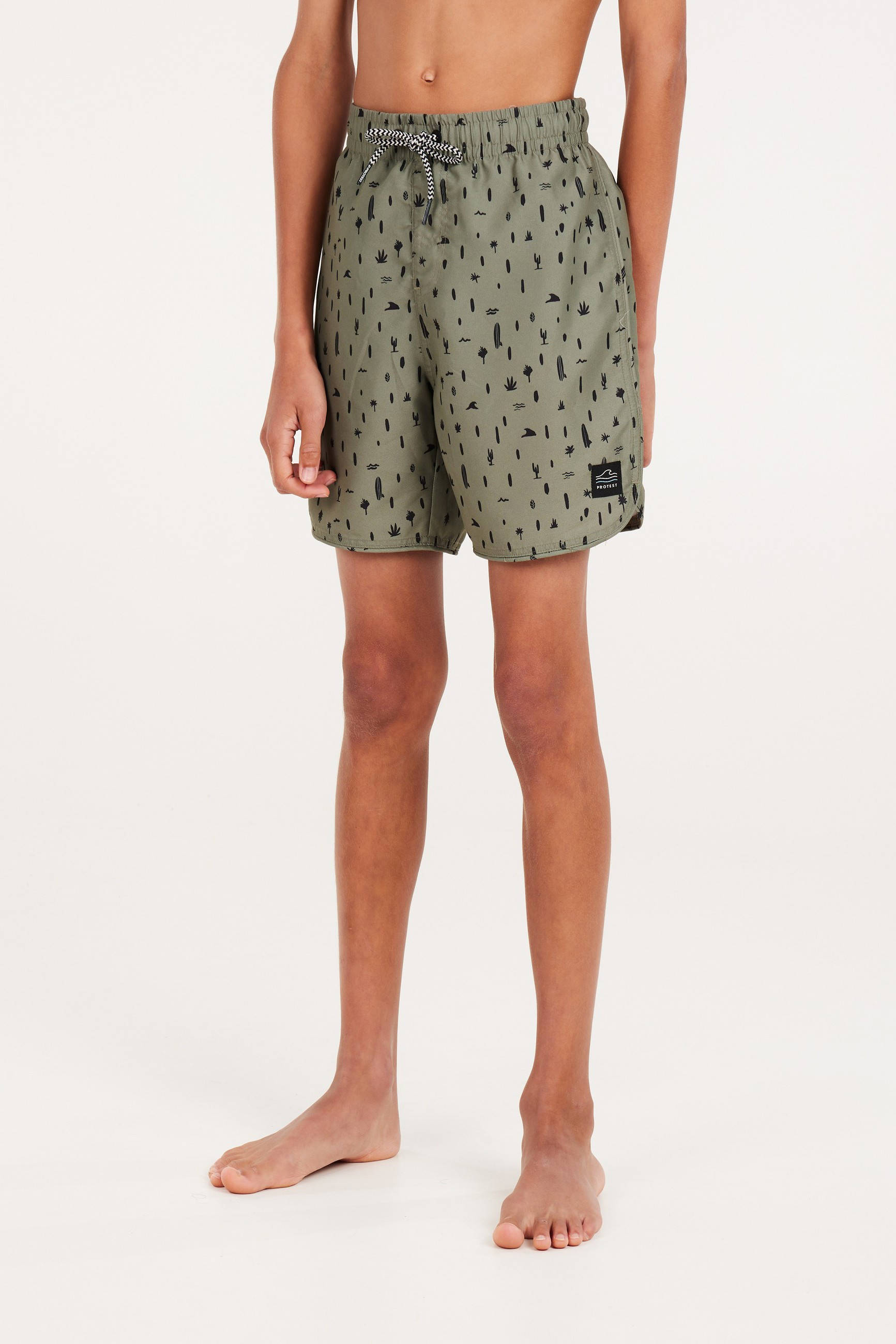 Protest zwemshort PRTSAUL JR groen