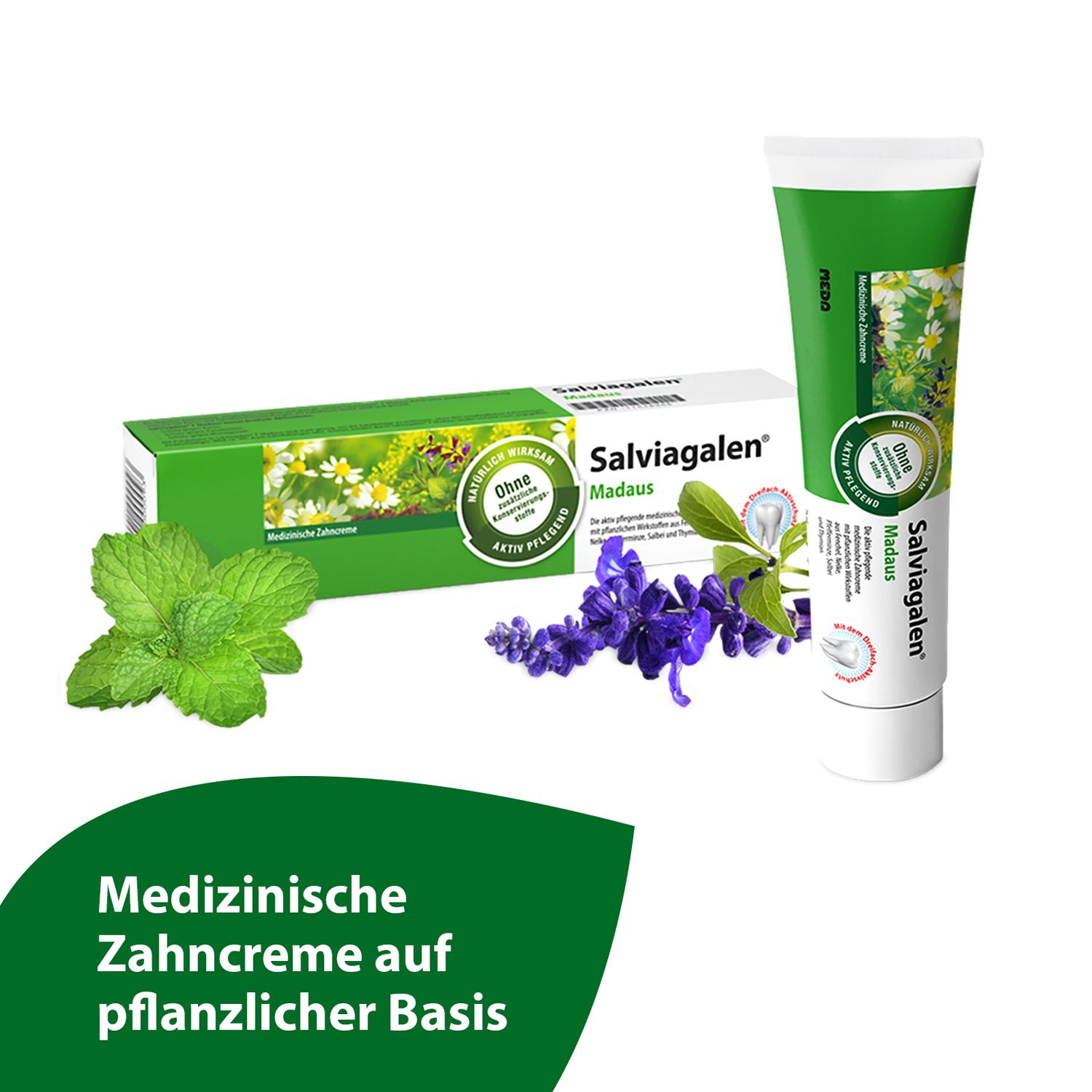 Salviagalen Madaus - Medizinische Zahnpasta ohne Fluorid