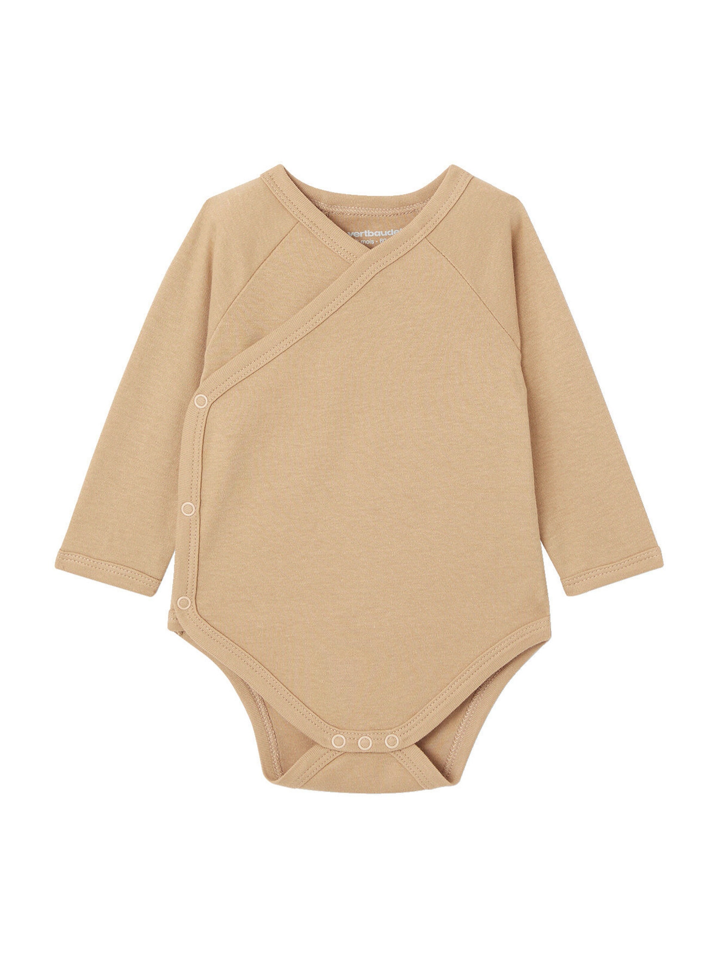 Vertbaudet Bio-Kollektion: 7er-Pack Baby Wickelbodys BASIC mehrfarbig