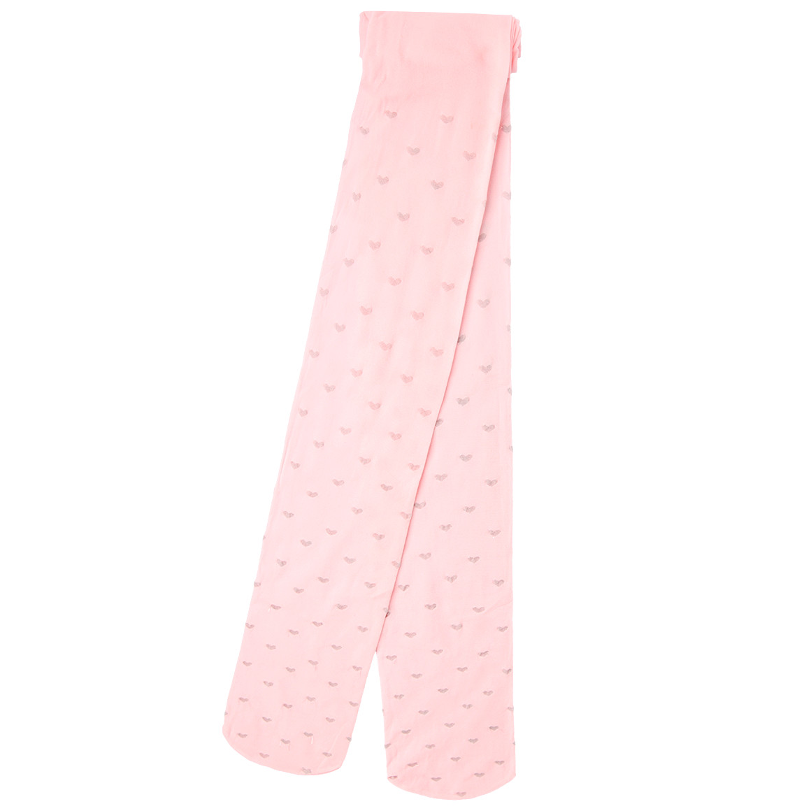 Topolino 2 Mädchen Strumpfhosen mit Glitzer weiss / rosa
