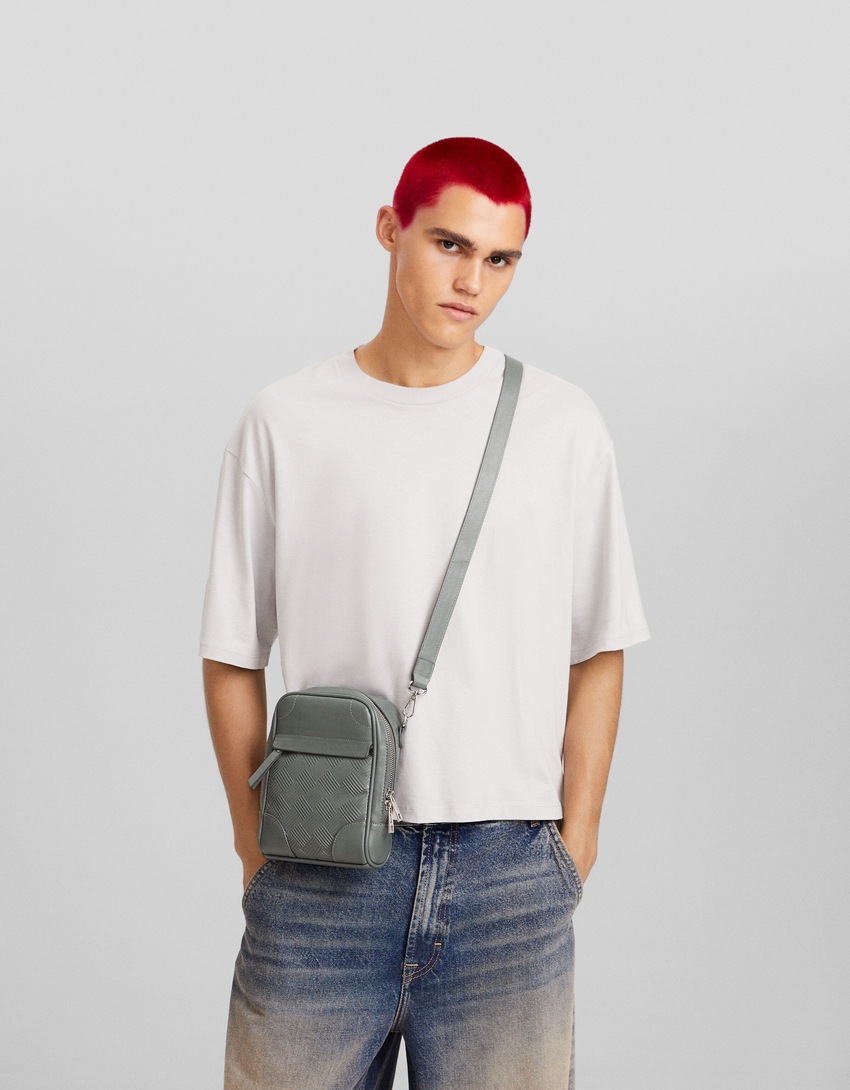 Bolsa transversal retangular