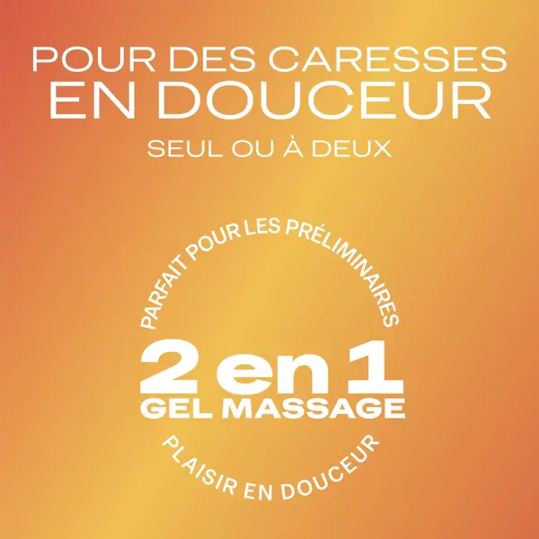 Gel lubrificante para massagem sensual 2 em 1 à base de água Durex - Ylang Ylang - 200ml