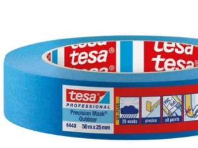 tesa PRECISION OUTDOOR 04440-00001-00 Crepebånd tesa® Professional Blå (L x B) 50 m x 25 mm 1 stk