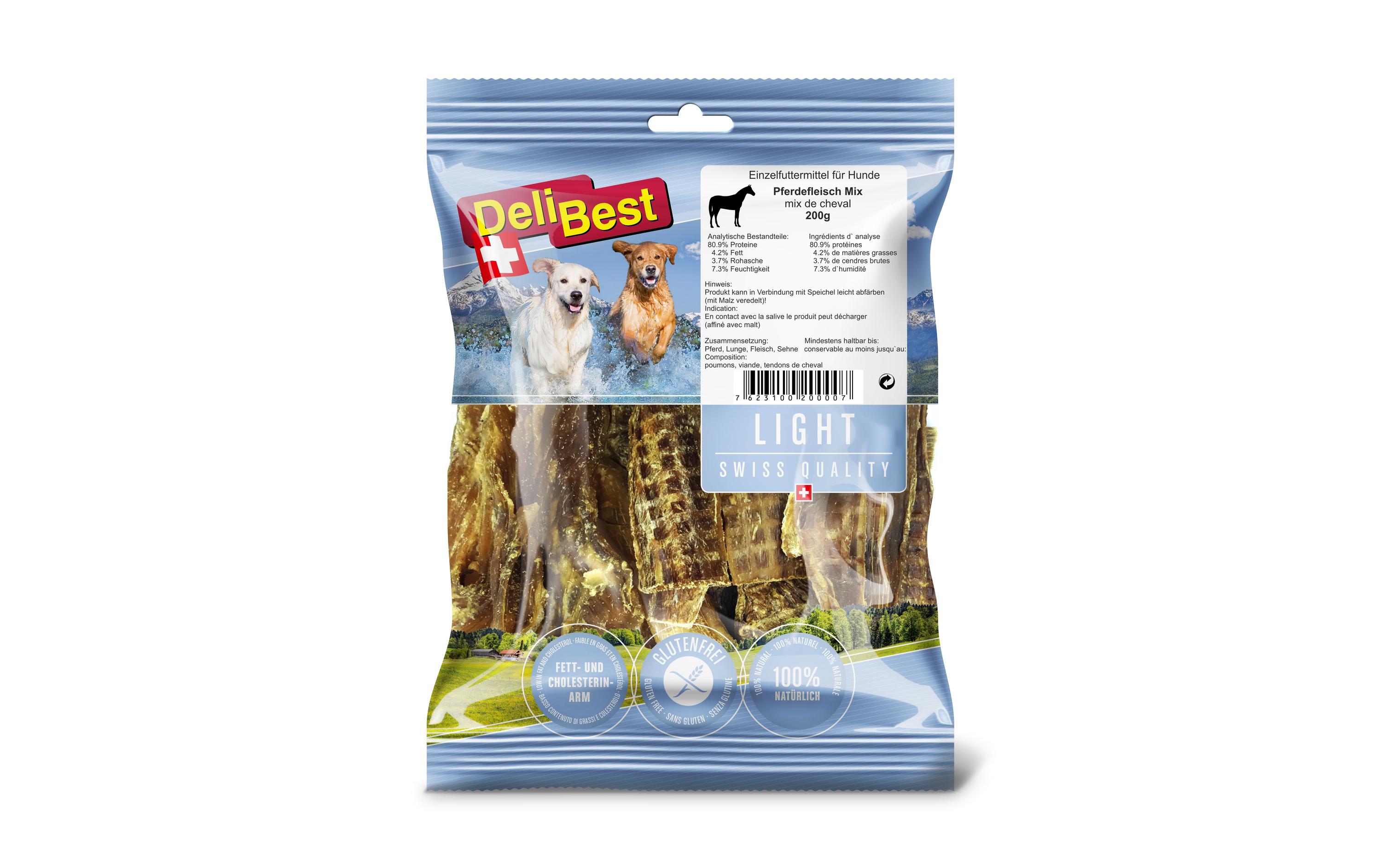 Kausnack Light Pferdefleisch Kaumix, 200 gKauartikel für Hunde