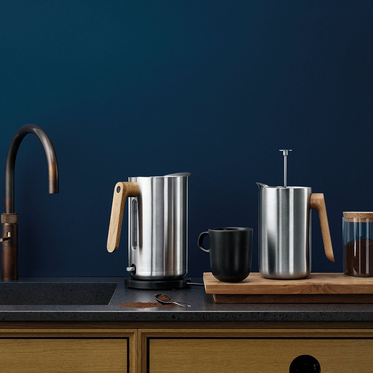 Vannkoker 1,5 L Nordic Kitchen Rustfritt stål