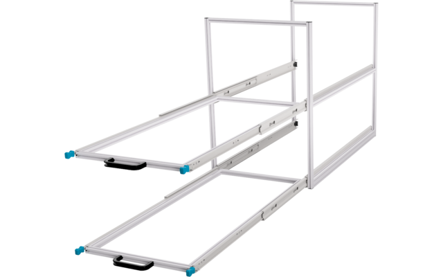 SYS-RACK Kastenwagen Heckauszug mit 90 cm Teleskopvollauszügen
