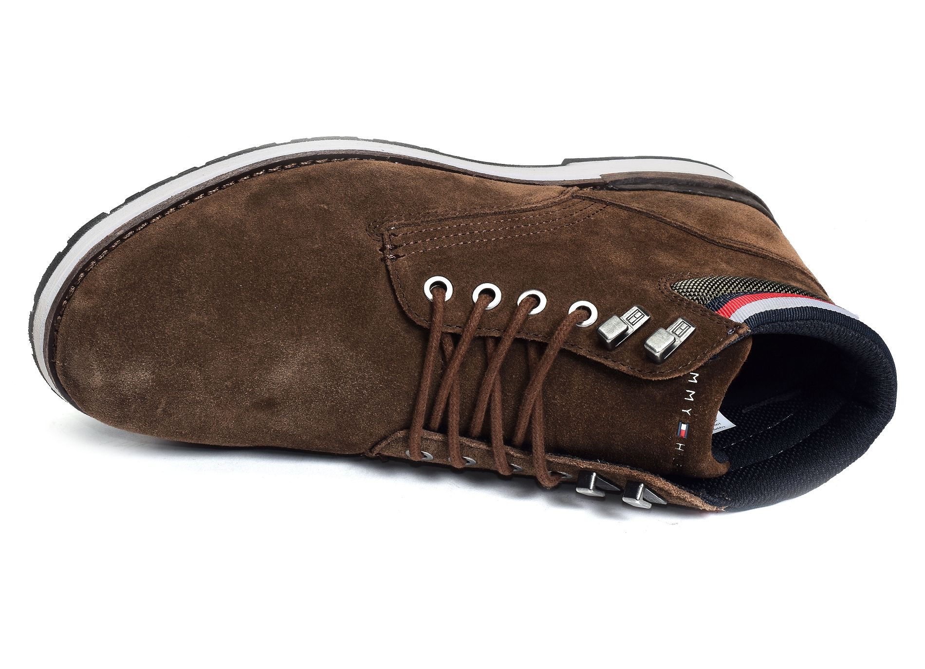 Outdoor hilfiger suede boot 4200 marron