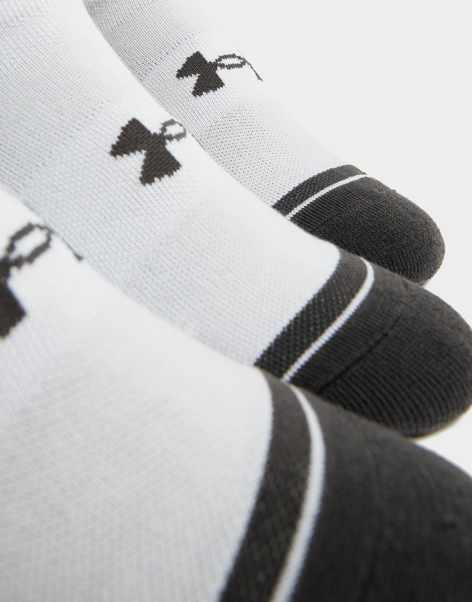 Under Armour Pack de 3 paires de chaussettes HeatGear Tech No Show Homme