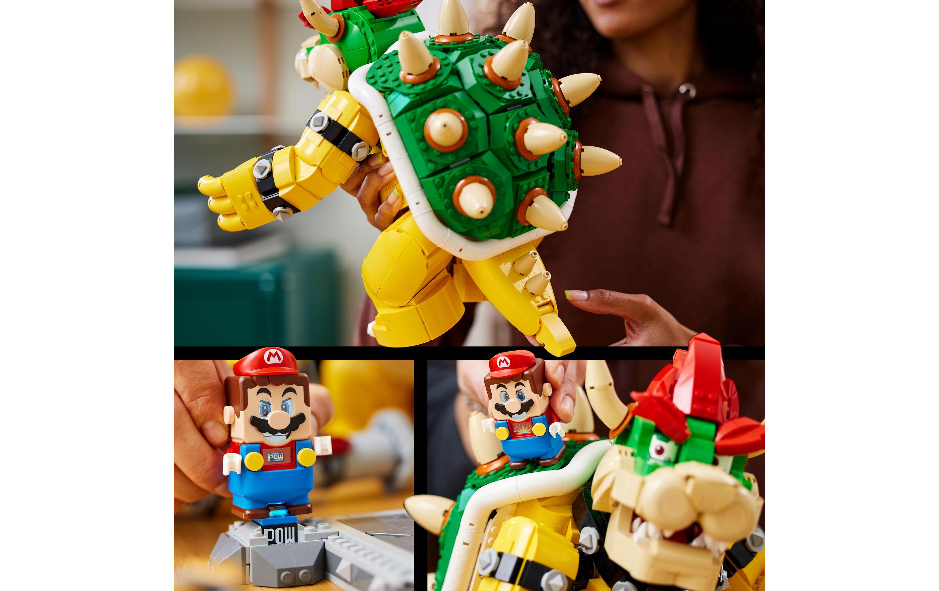 Super Mario Der mächtige Bowser 71411<br>Detailgetreues Modell des ultimativen Endgegners zum Bauen und Ausstellen