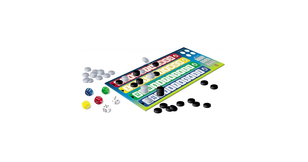 White Goblin GamesQwixx Het Duel Dobbelspel  (Nederlands, 2 spelers, 15 minuten, Vanaf 8 jaar)