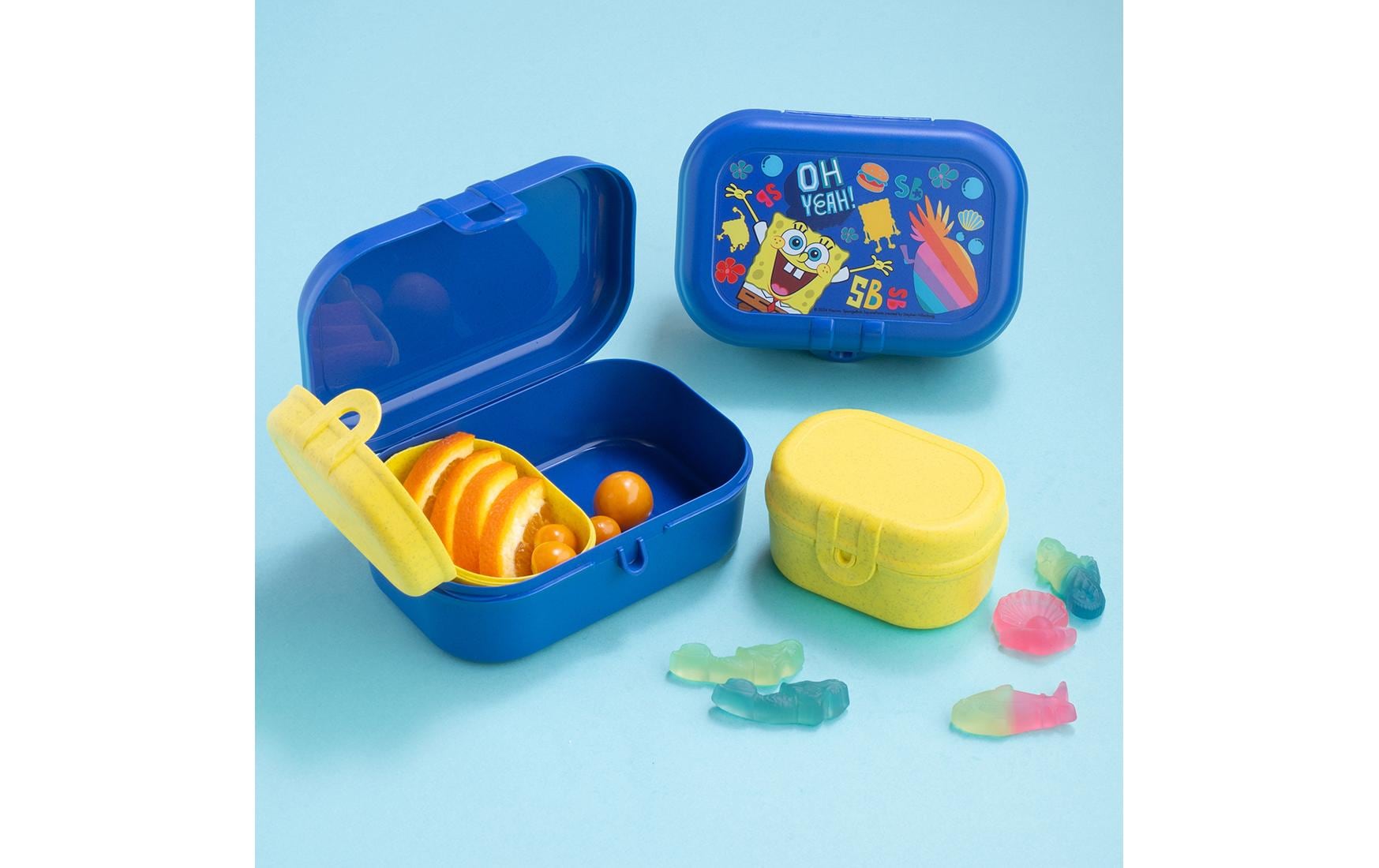 Lunchbox SPONGEBOB space blue, 3er SetKinder-Brotdosenset