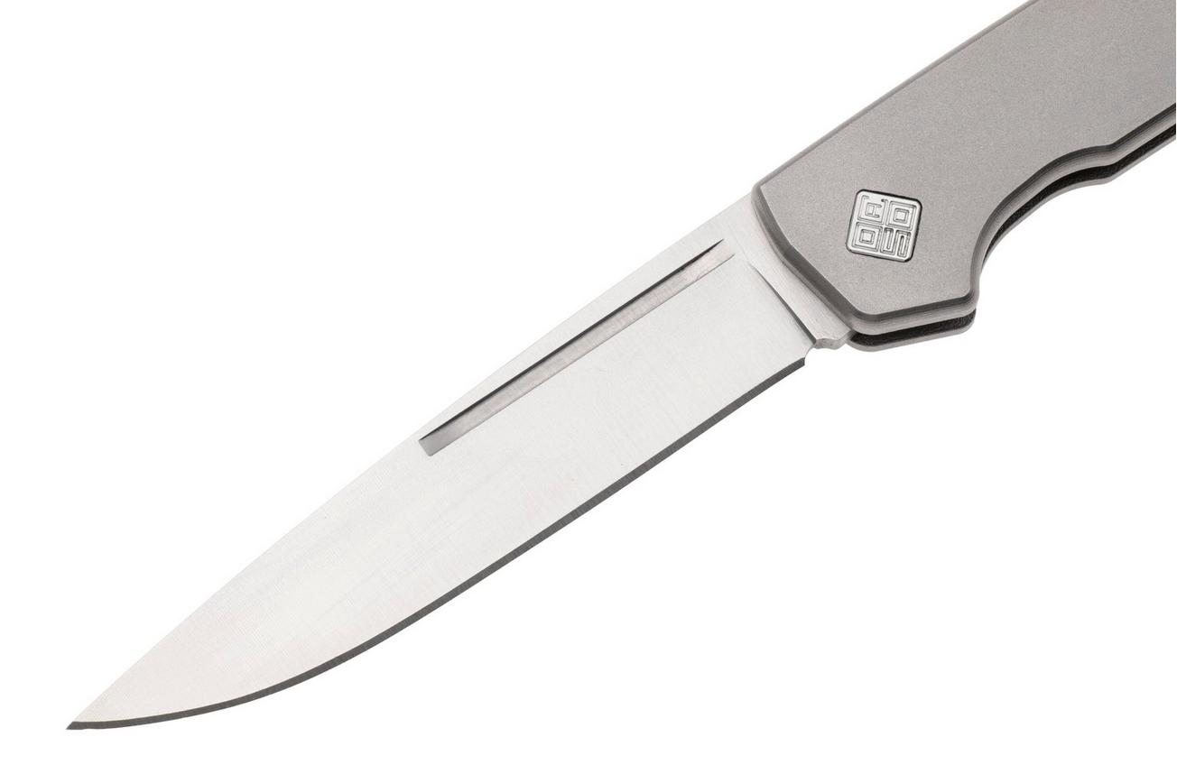 Ocaso Sovranto 15SJS Böhler M390, Titanium, slipjoint zakmes