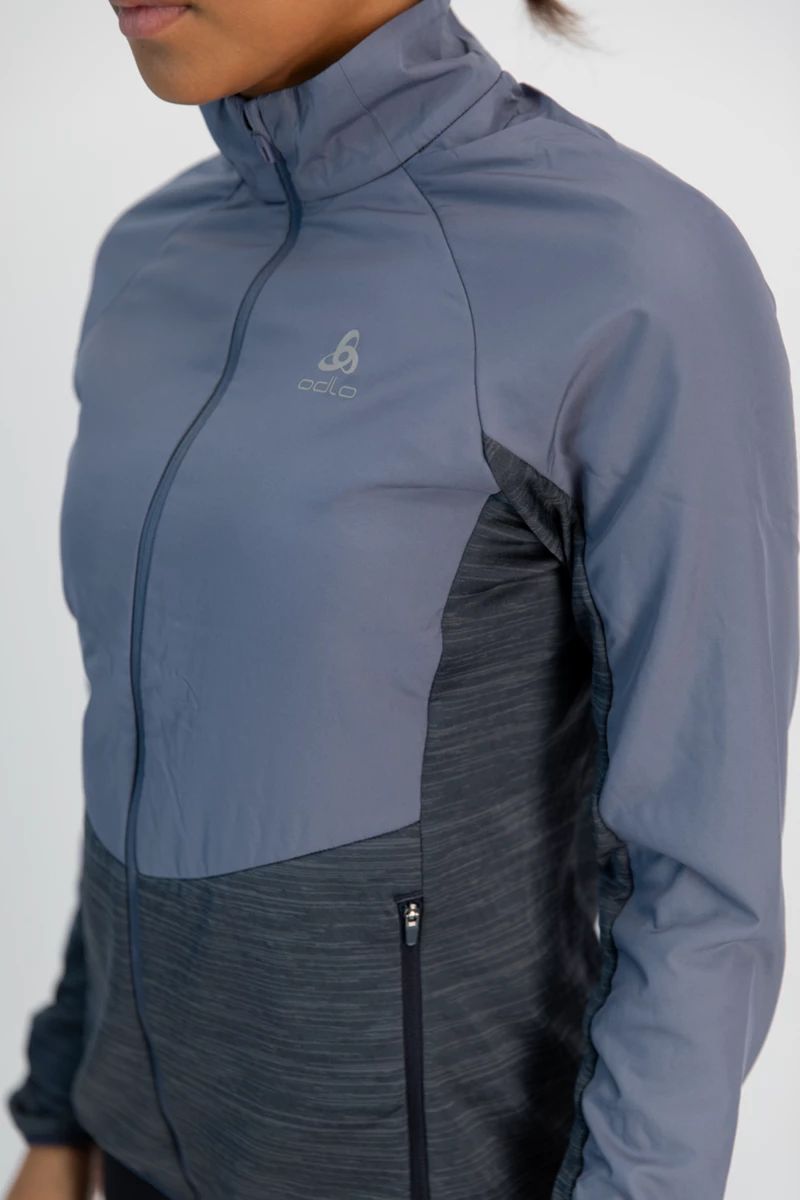 Odlo Run Easy Warm Hybrid Damen Laufjacke