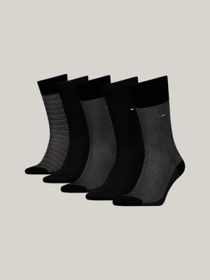 Caixa de presente com 5 pares de meias clássicas