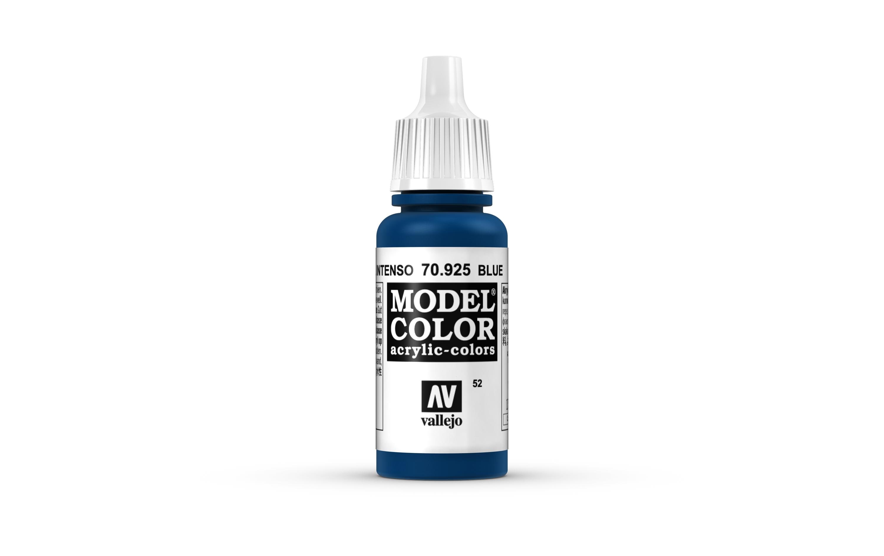 Acrylfarbe Matt, Blau 17 mlModel Color Blue