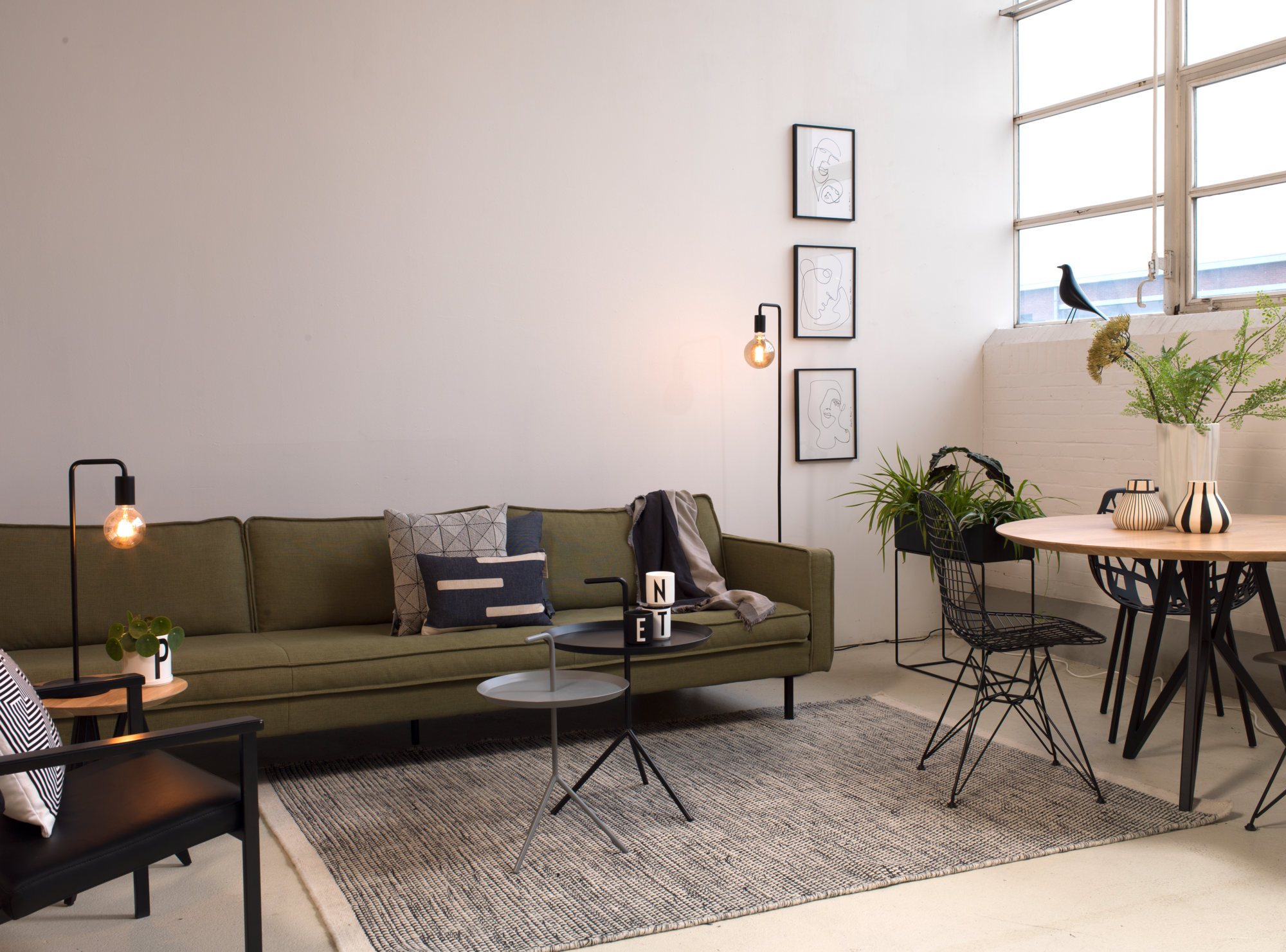Vloerkleed Asko 200x300 mixed