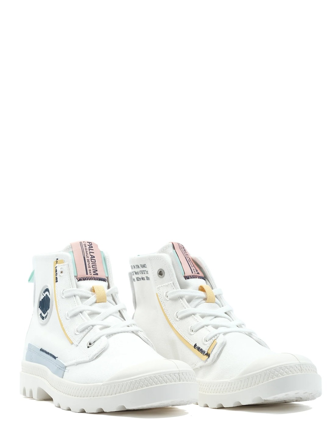 palladium Boots Femme pampa underlayer Blanche
