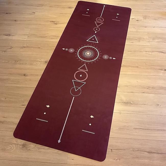 YOGOM - TAPIS DE YOGA PERFORMANCE SAMADHI RAISIN