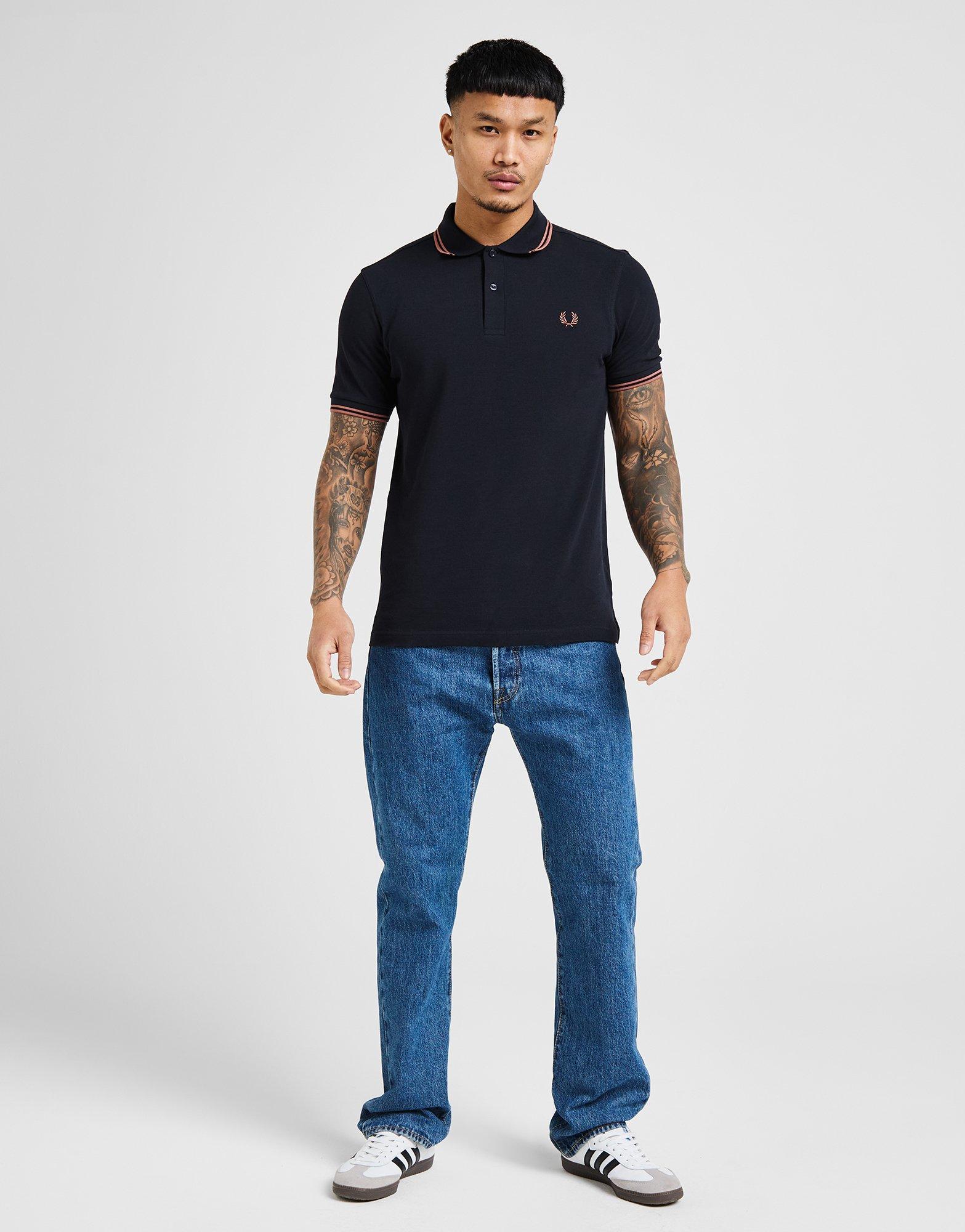 Fred Perry Polo Double Liseré Homme
