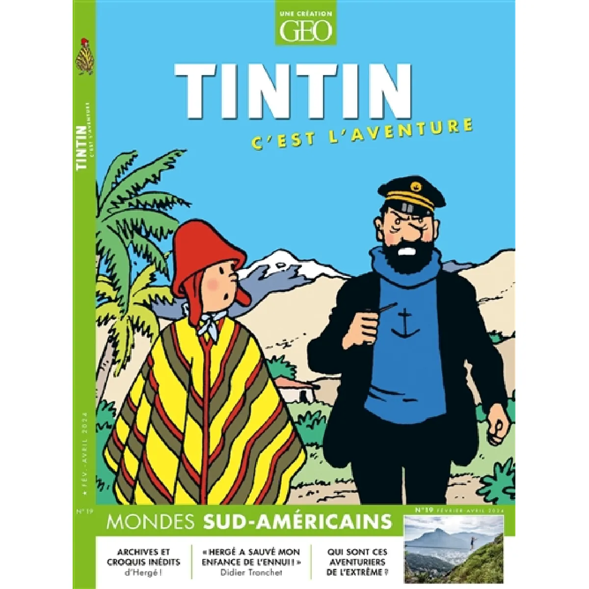 Tintin, c'est l'aventure, n° 19. Mondes sud-américains · Occasion