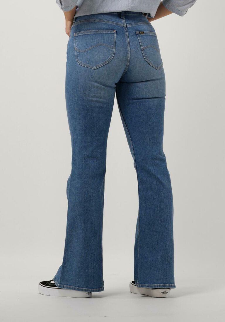 LEE lichtblauwe lee flared jeans breese flare