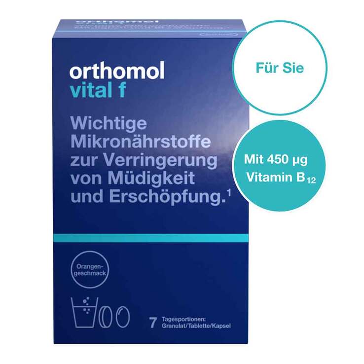 Orthomol Vital F Granulat /Kapseln /Tabletten Kombipackung, 1 P