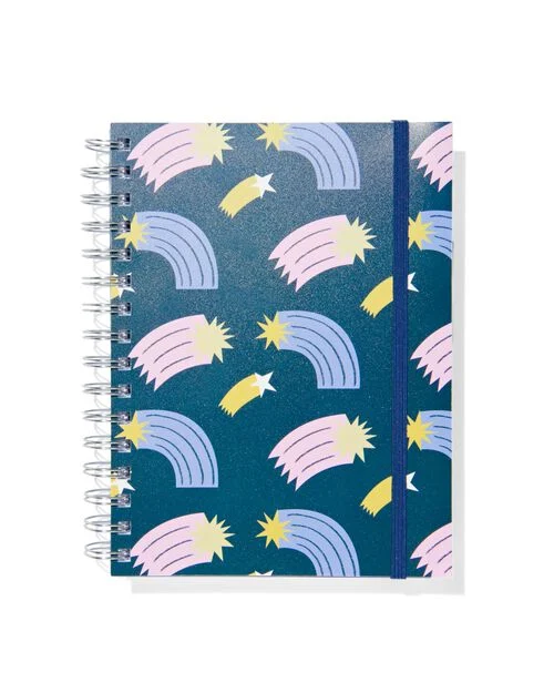 cahier à spirale 4-en-1 A5 ligné