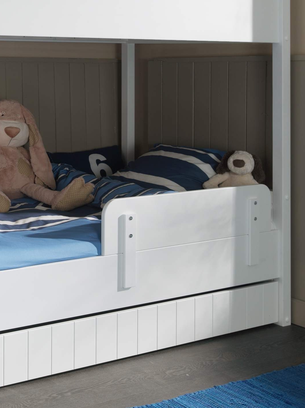 Bettseiten-Paneel ROBIN - weiß - für Etagen- oder Einzelbett