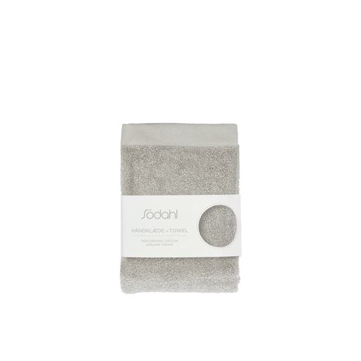 Södahl Comfort Organic Håndklæde, Light Grey, 50x100 cm