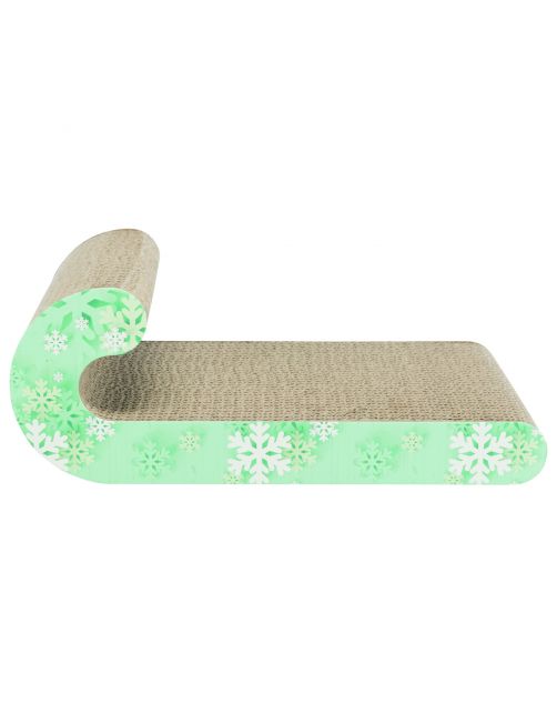 Trixie Xmas Krabkarton - Kattenspeelgoed - 39x14x20 cm Assorti