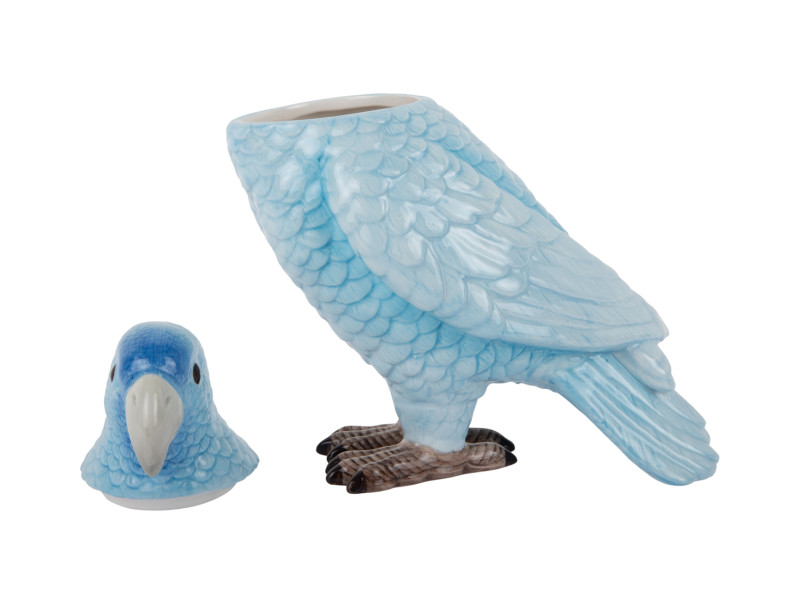 Storage Jar Bird PT4070LB Soft blue
