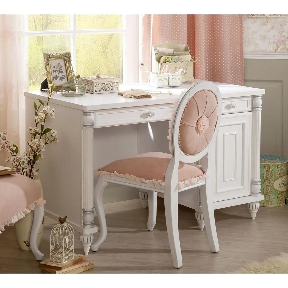 Romantic kinderbureau meisjes kamer